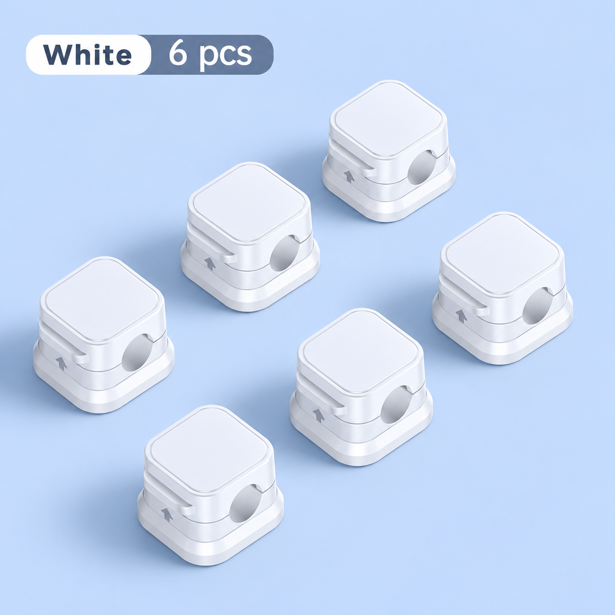 Magnetic Cable Management Clips | Keep Your Workspace Neat & Tangle-Free